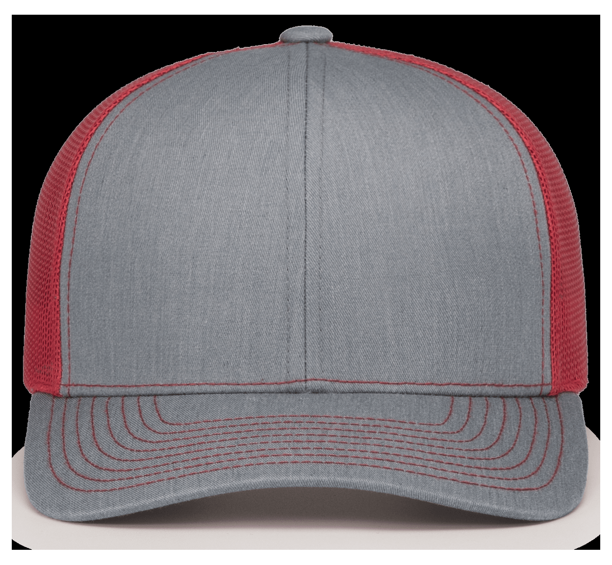 HEATHER GREY/RED/HEATHER GREY