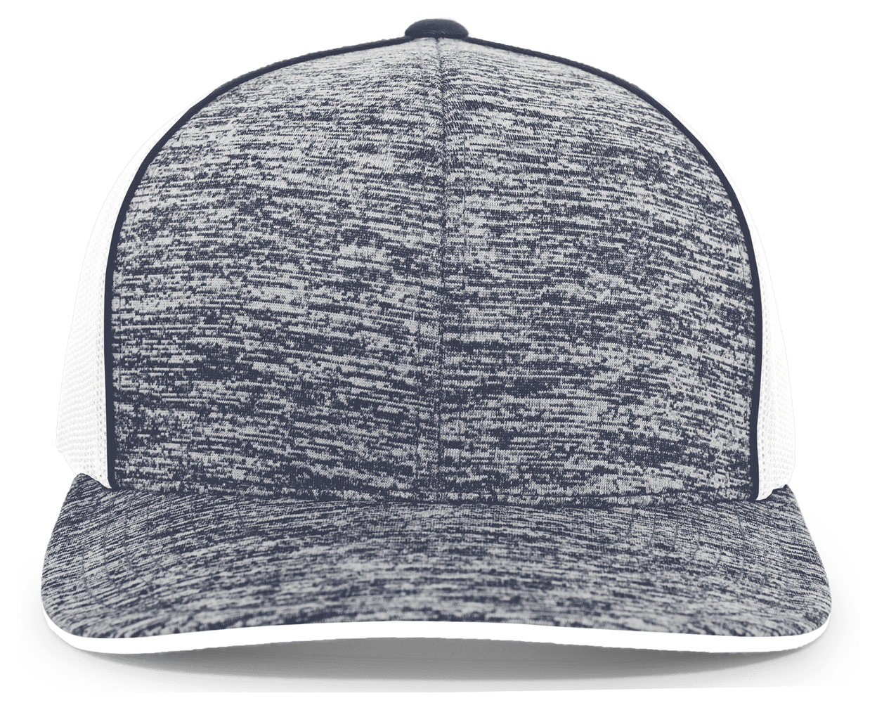 Aggressive Heather Trucker Snapback Cap