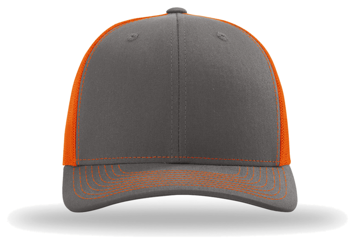 Charcoal/ Orange