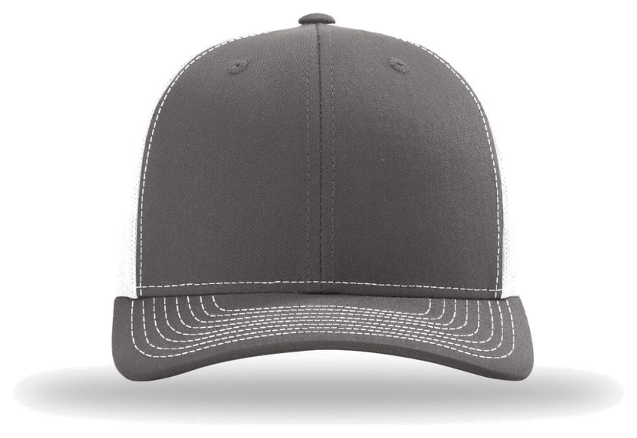 Charcoal/ White