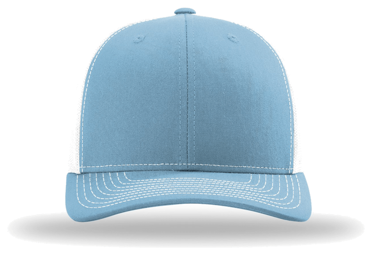 Columbia Blue/ White