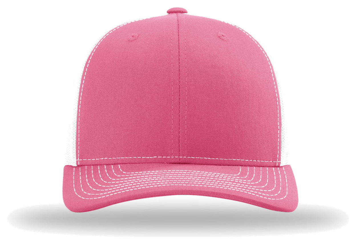 Hot Pink/ White