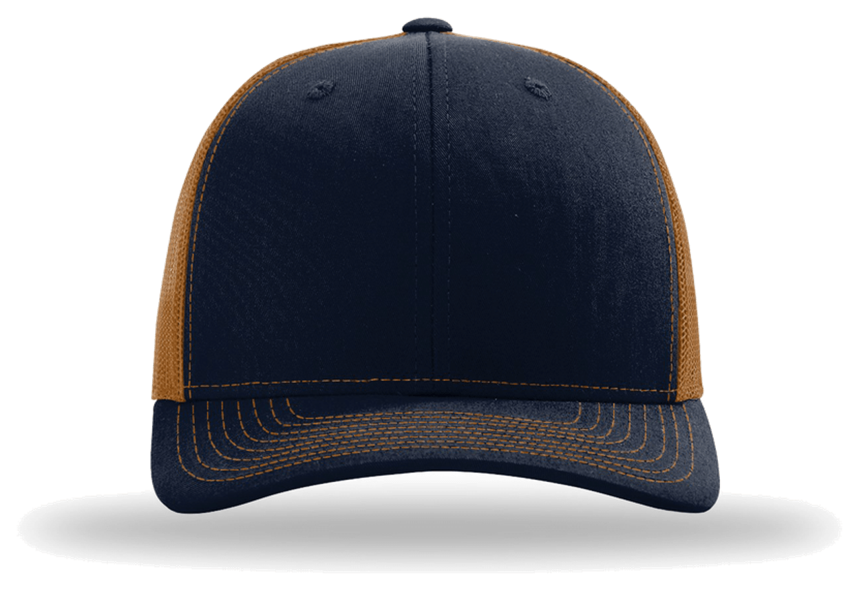 Navy/ Caramel