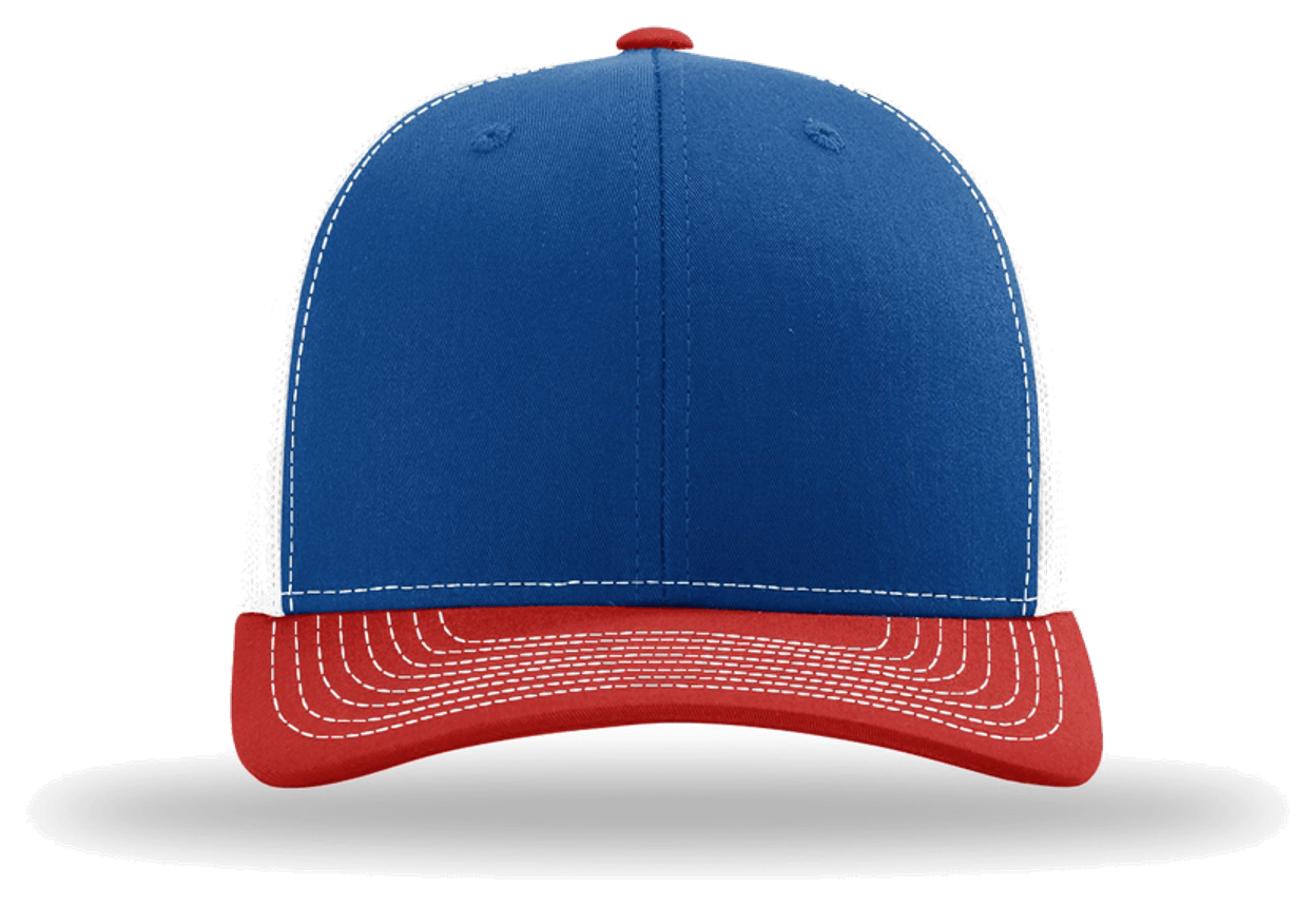 Royal/ White/ Red