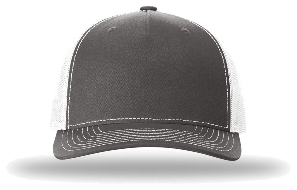 Charcoal/ White