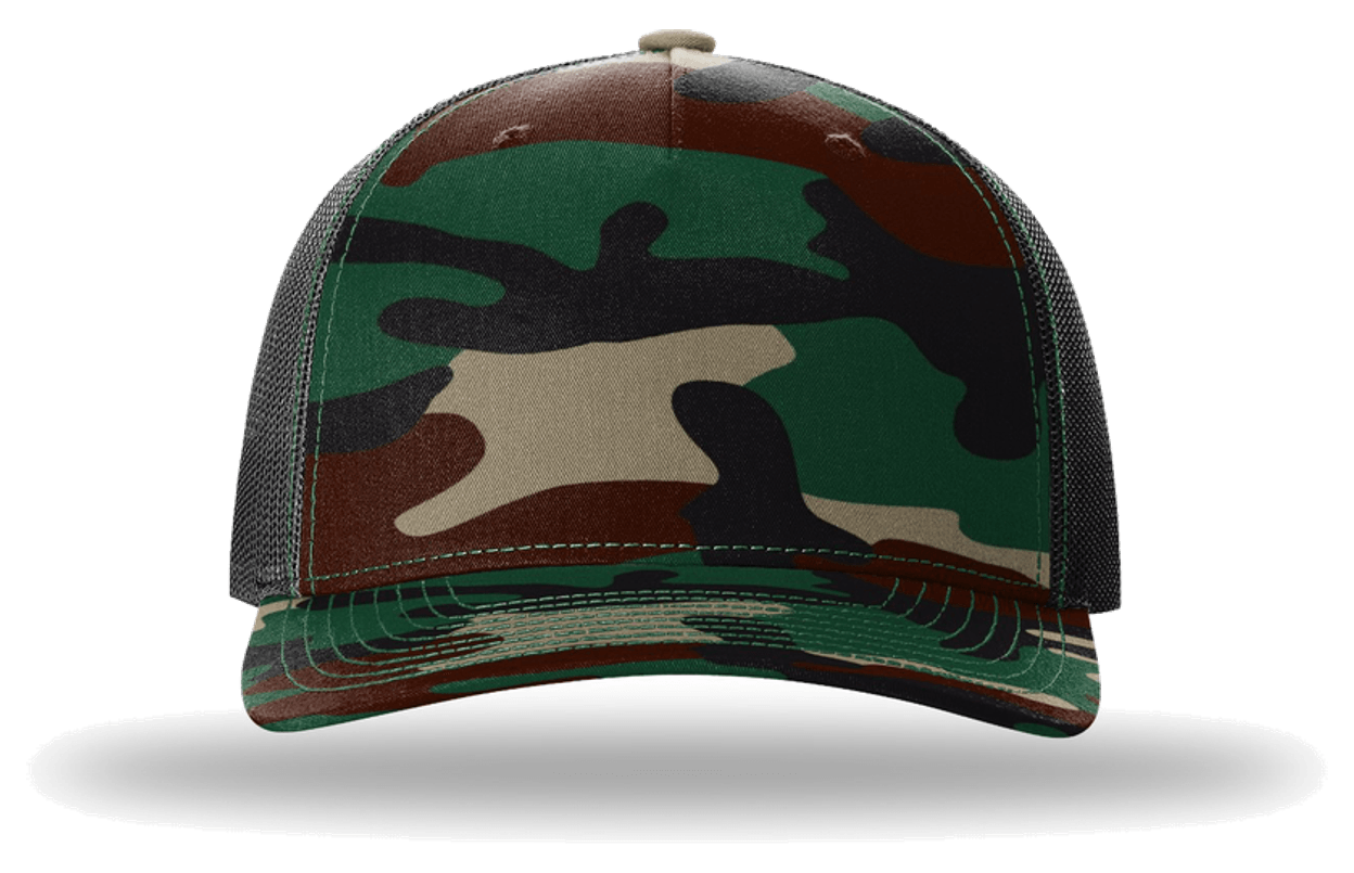 Green Camo/ Black