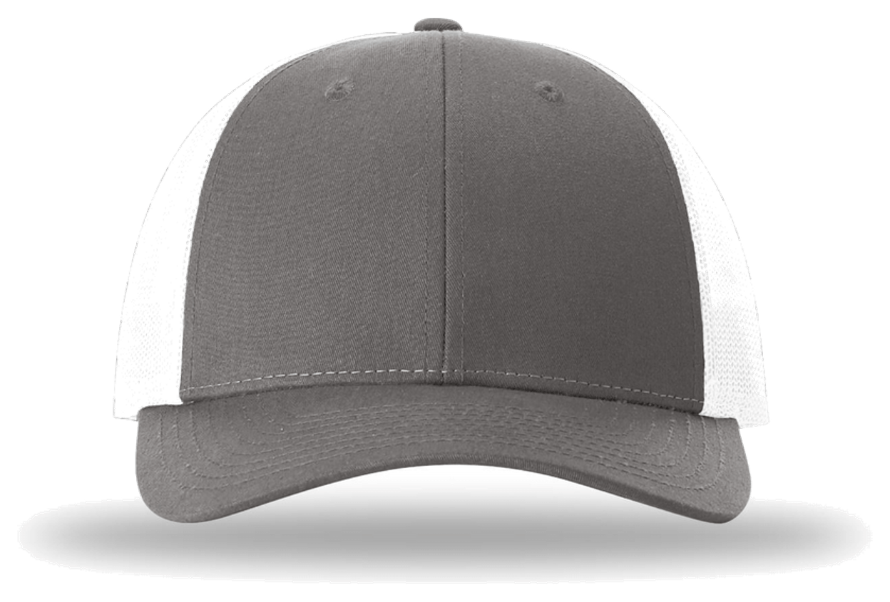 Charcoal/ White