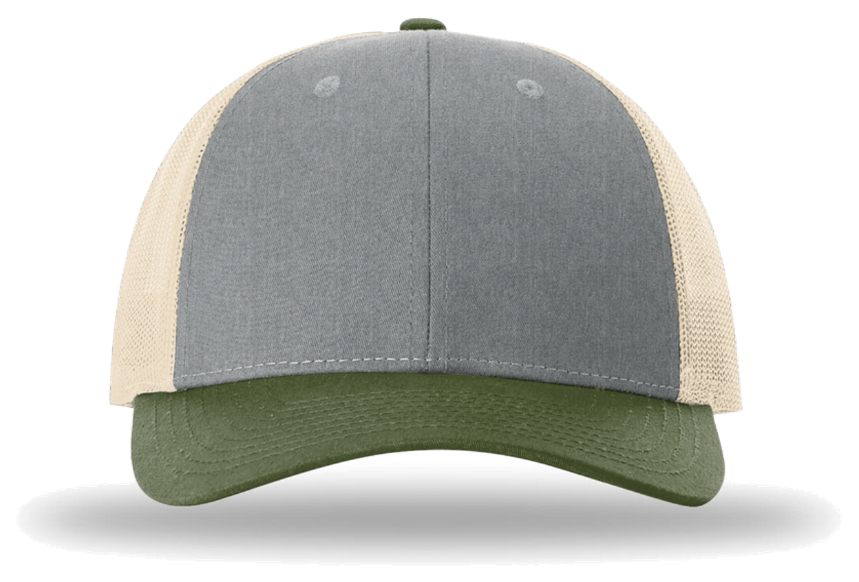 Heather Grey/ Birch/ Army Olive