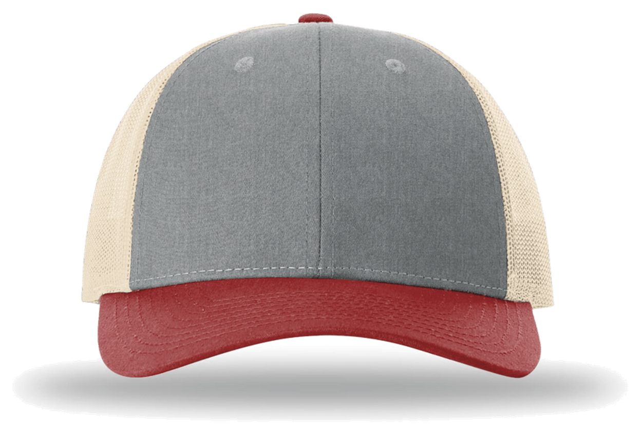Heather Grey/ Birch/ Cardinal