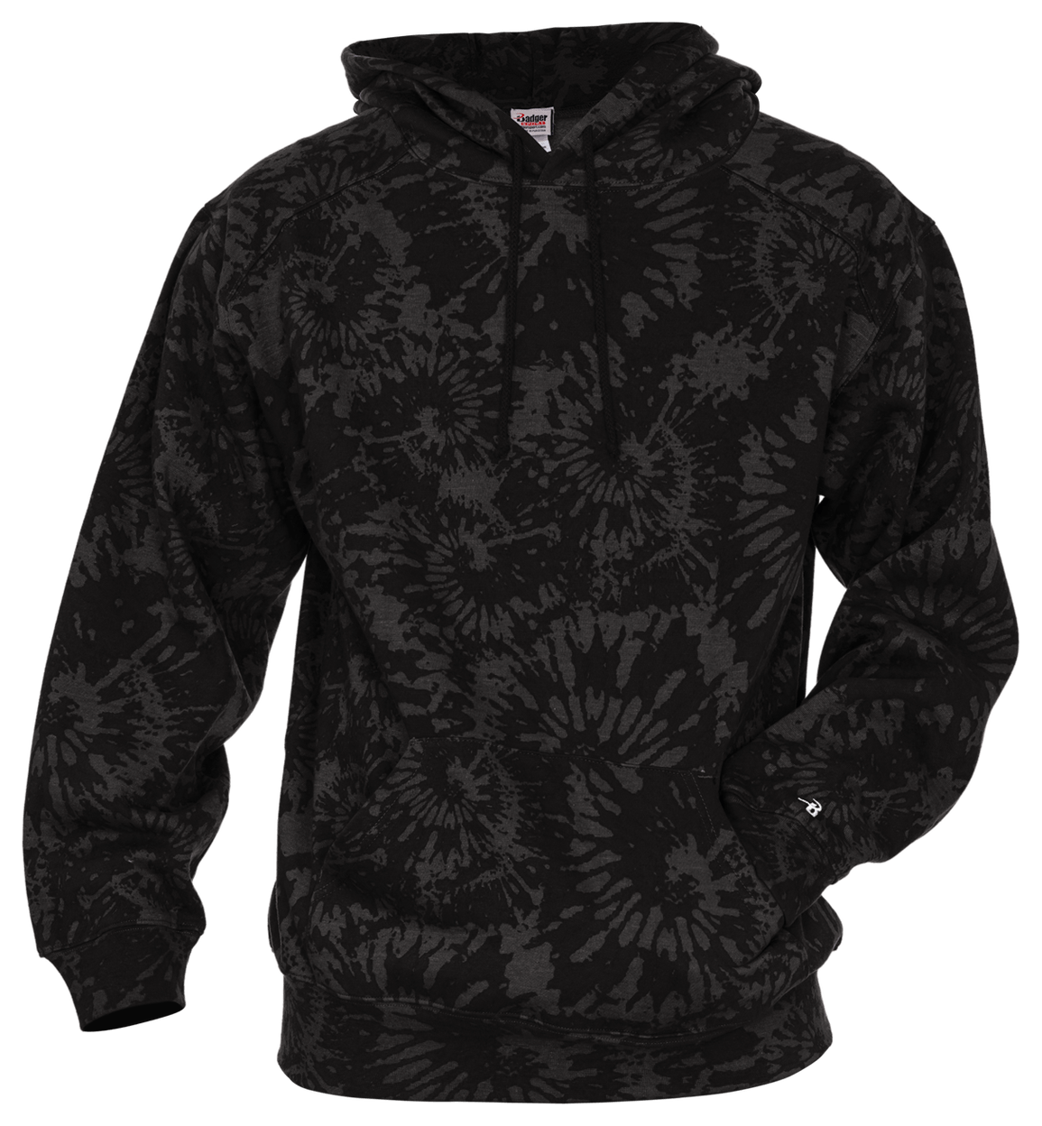 BLACK VINTAGE TIE-DYE (BA)