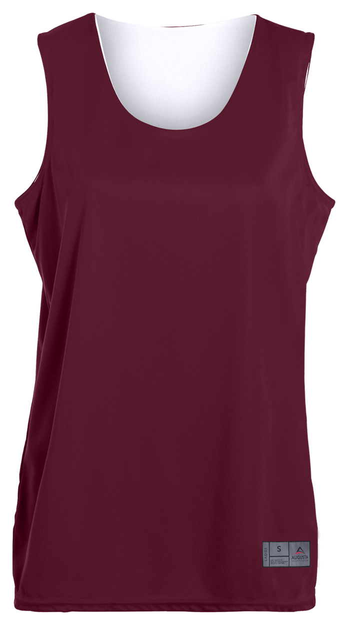 MAROON/WHITE