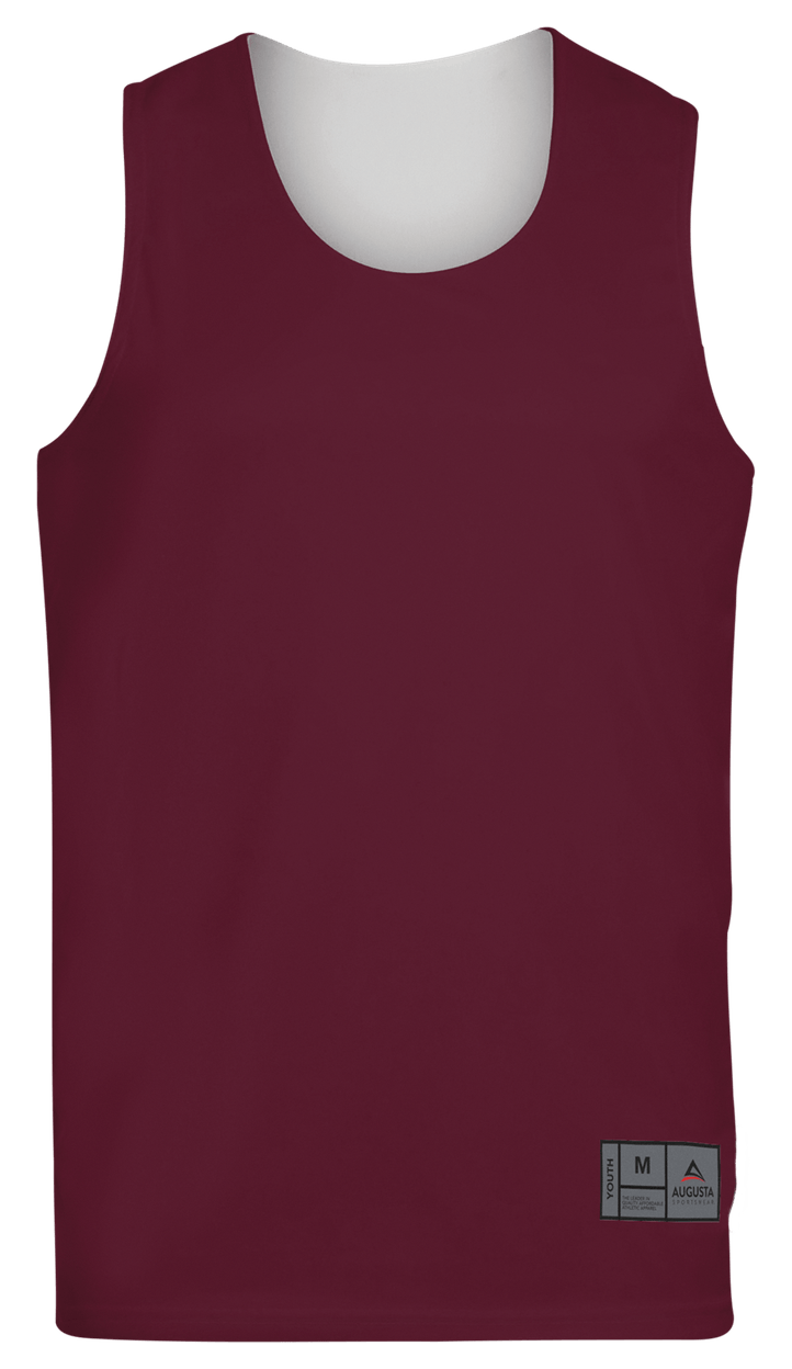 MAROON/WHITE