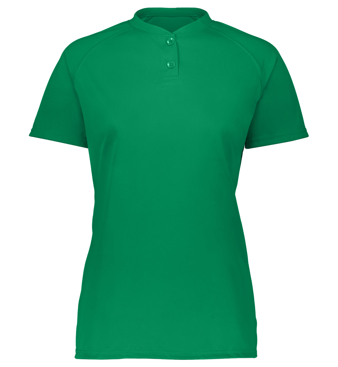 Ladies Attain Wicking Two-Button Softball Jersey