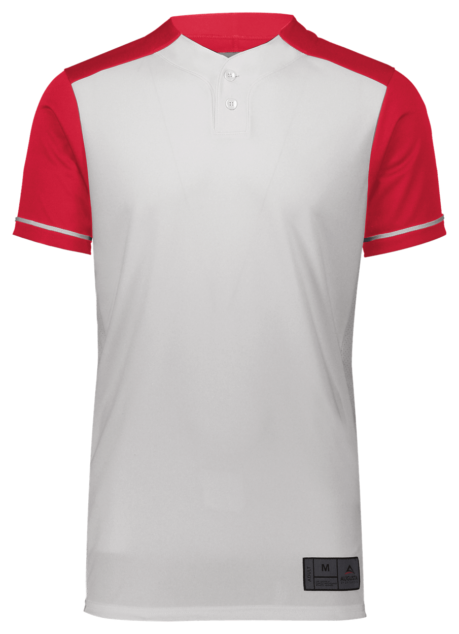 WHITE/SCARLET