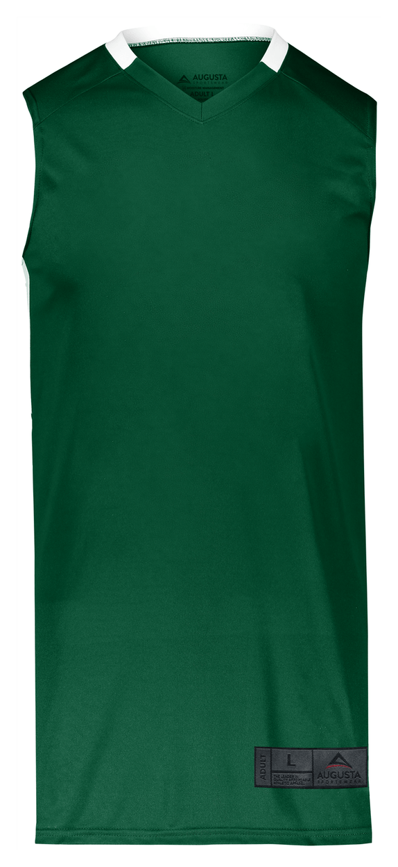 DARK GREEN/WHITE