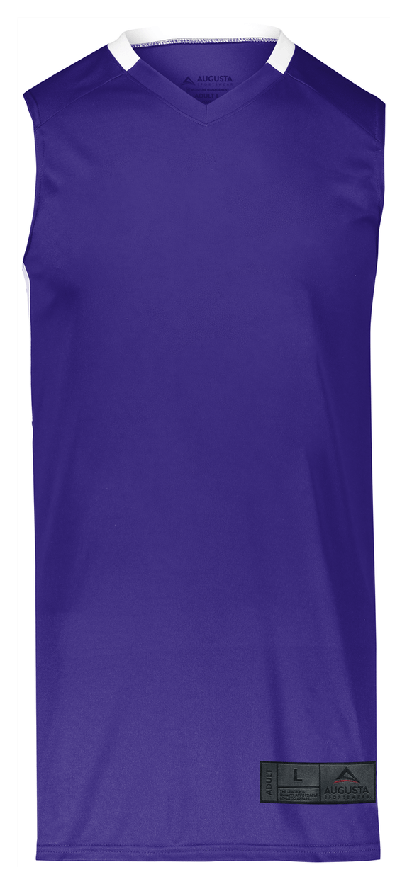 PURPLE/WHITE