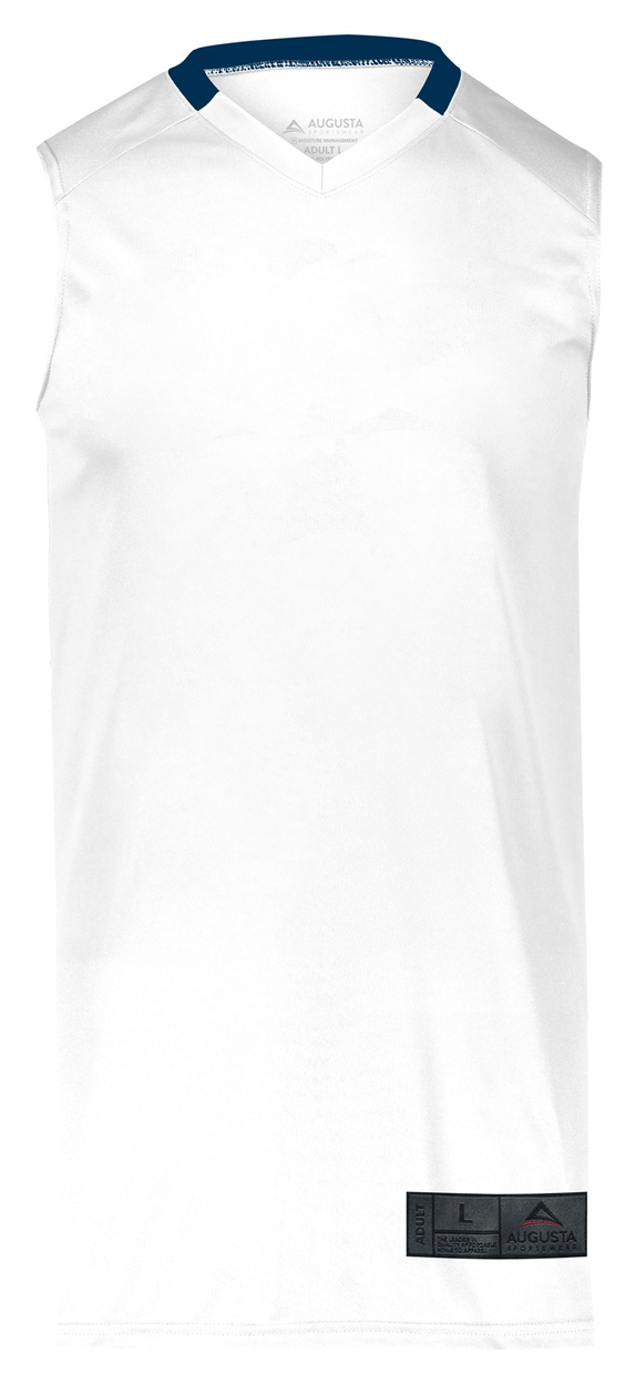 WHITE/NAVY