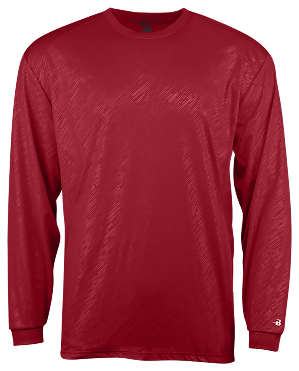 YOUTH LINE EMBOSSED LONG SLEEVE TEE