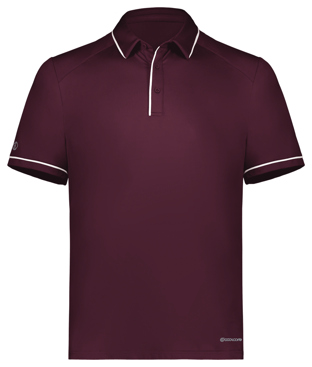 MAROON/WHITE