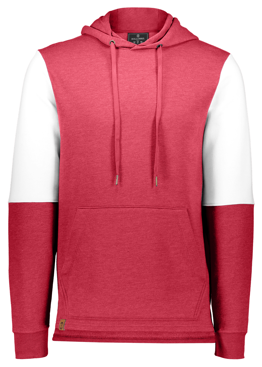 SCARLET HEATHER/WHITE