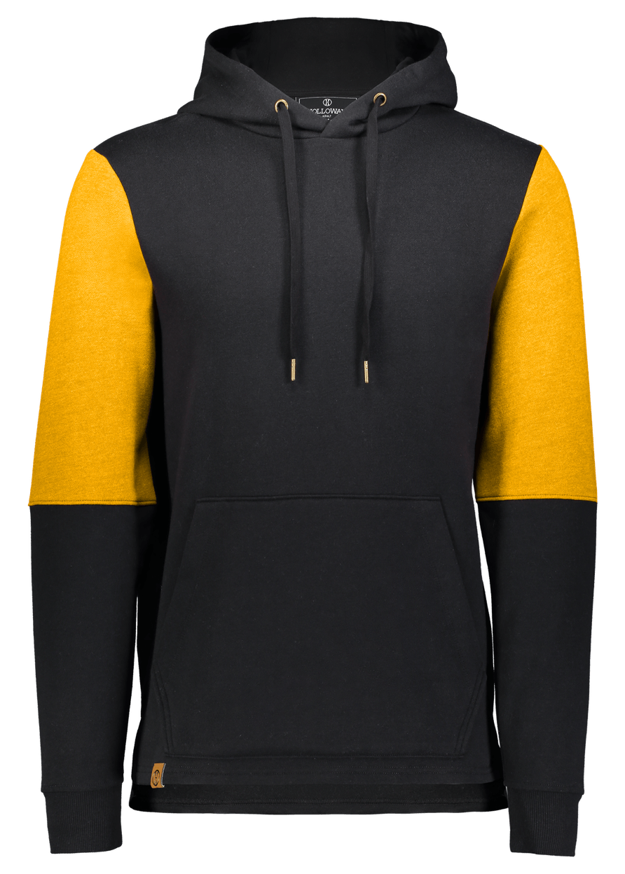 BLACK/GOLD HEATHER