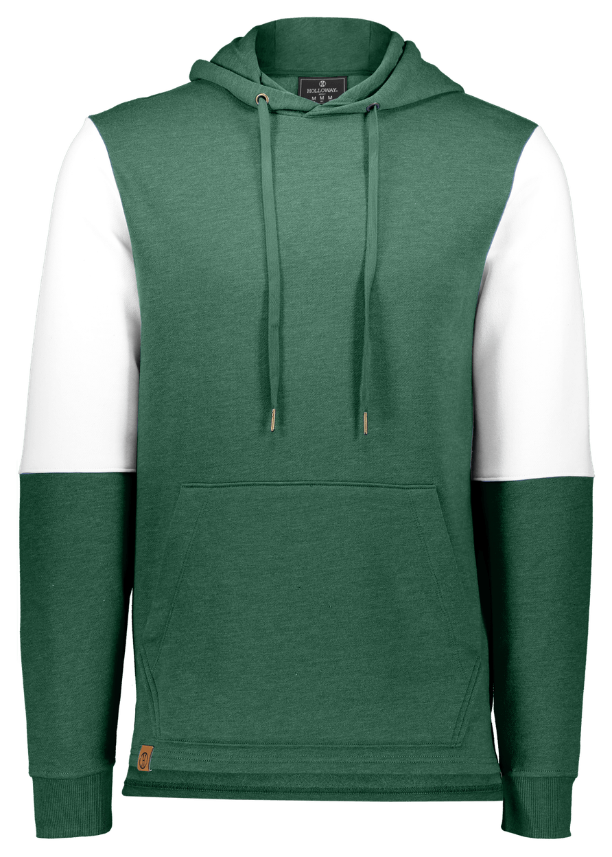 DARK GREEN HEATHER/WHITE