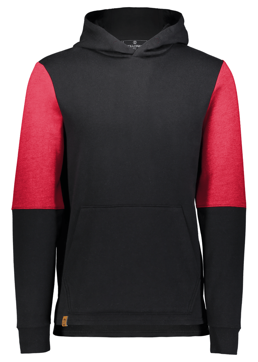 BLACK/SCARLET HEATHER