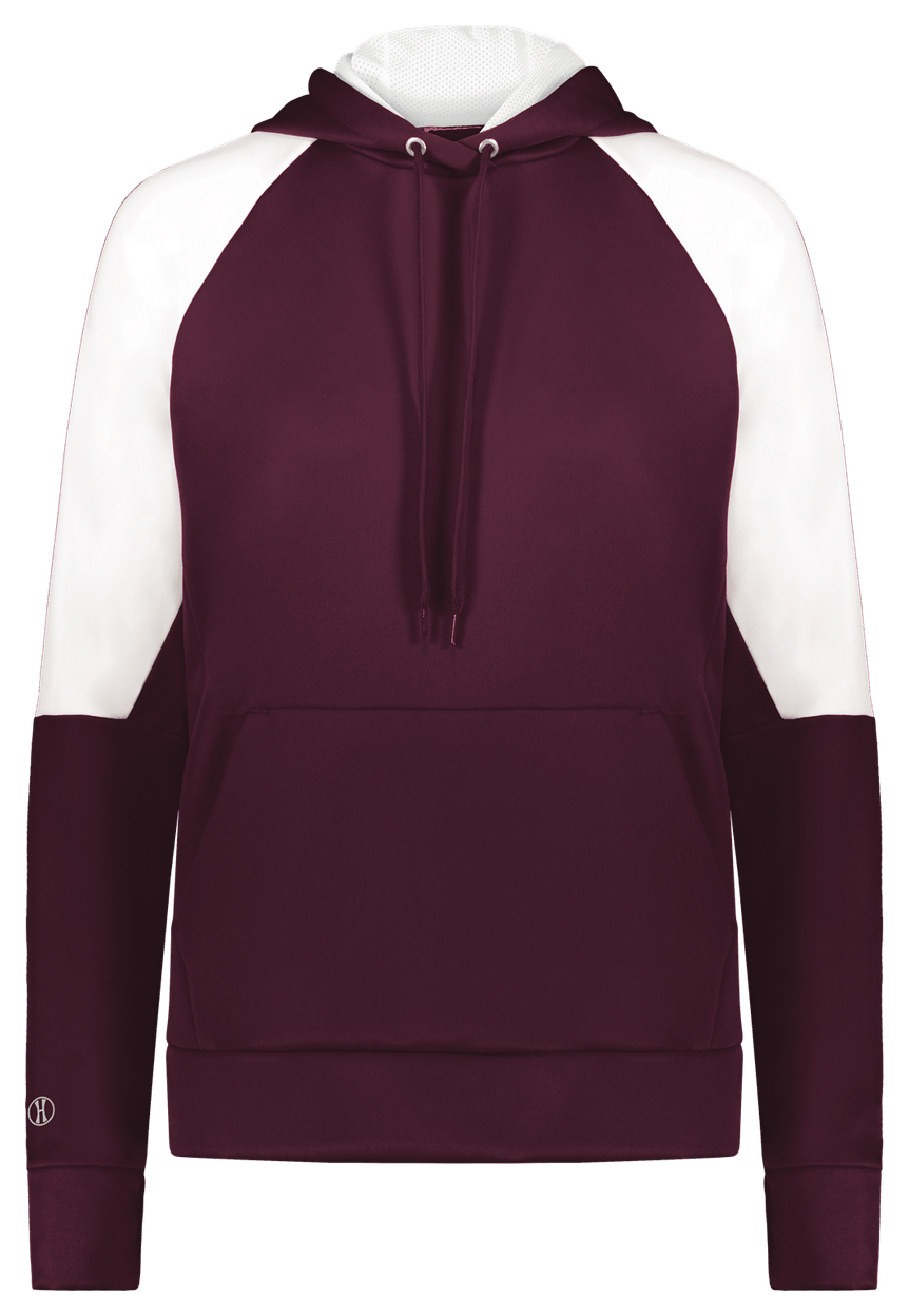 MAROON/WHITE