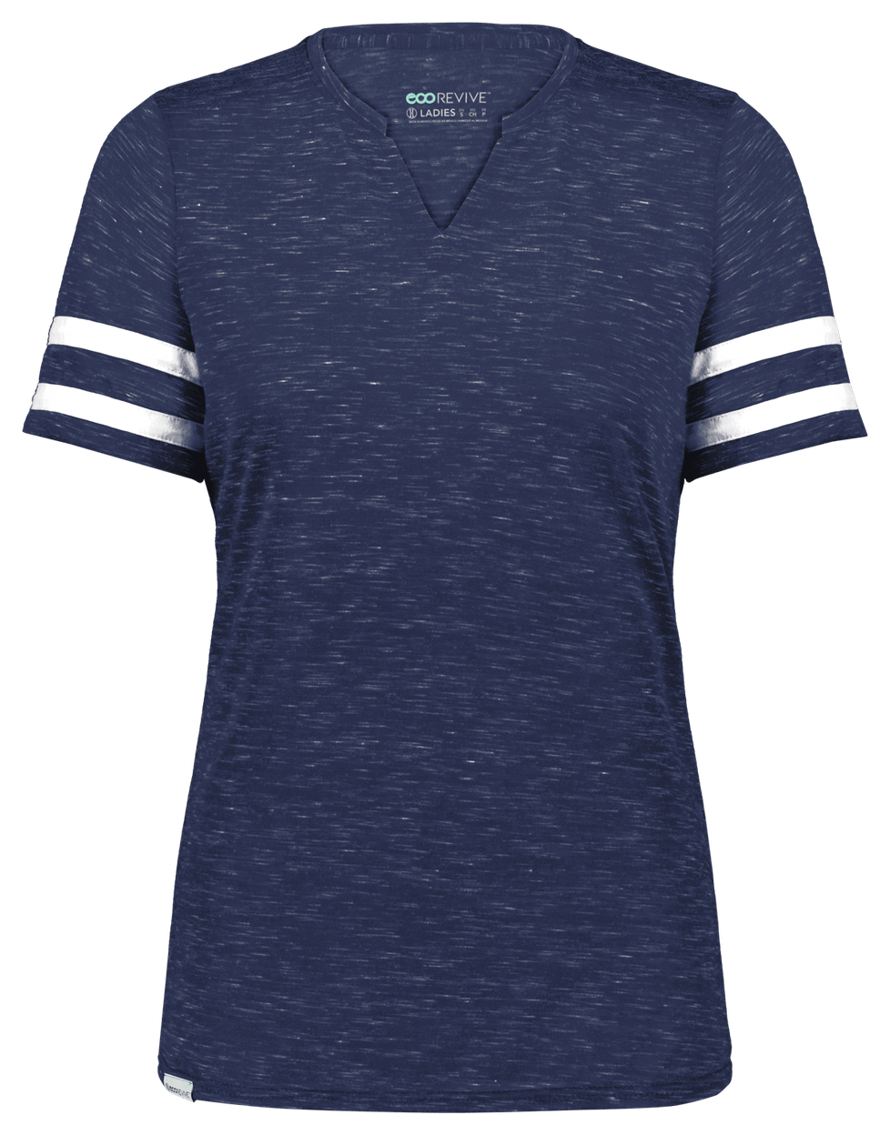 NAVY HEATHER/WHITE