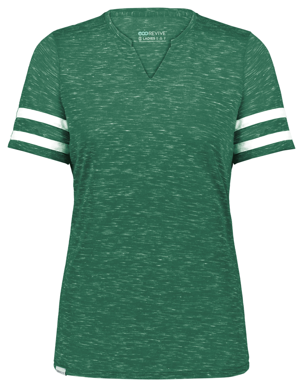 DARK GREEN HEATHER/WHITE