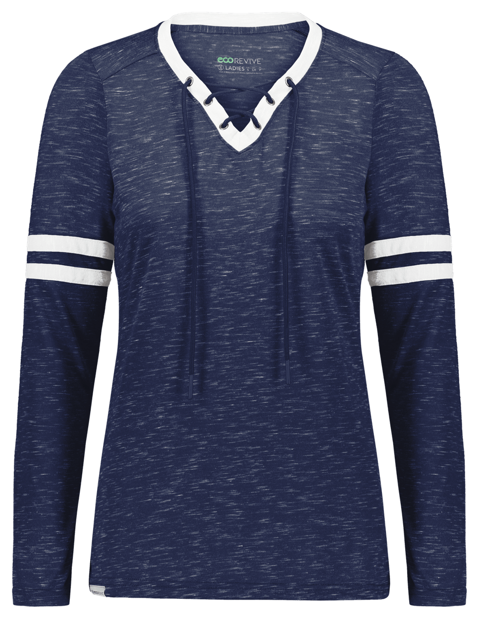 NAVY HEATHER/WHITE
