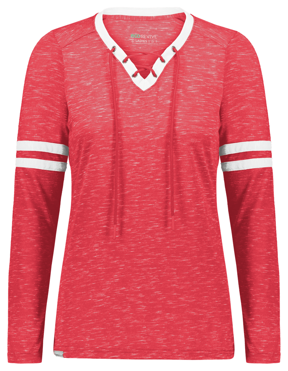 SCARLET HEATHER/WHITE