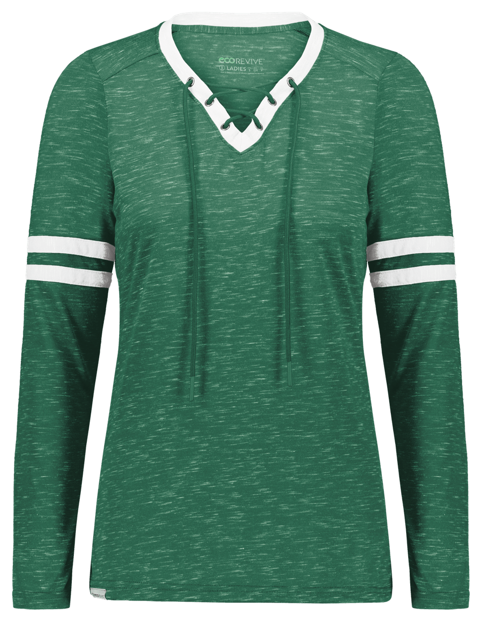 DARK GREEN HEATHER/WHITE
