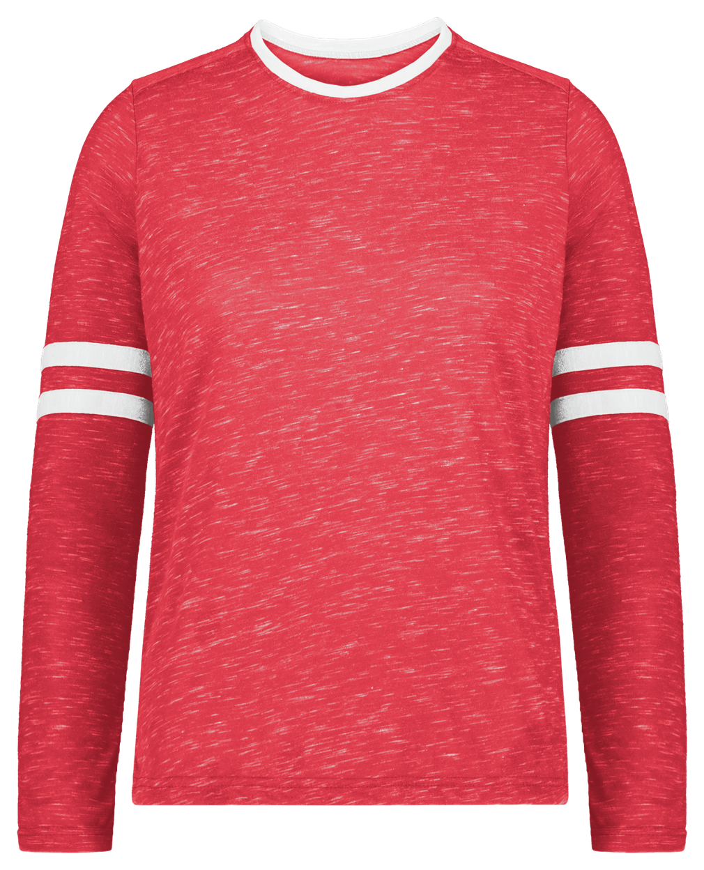 SCARLET HEATHER/WHITE