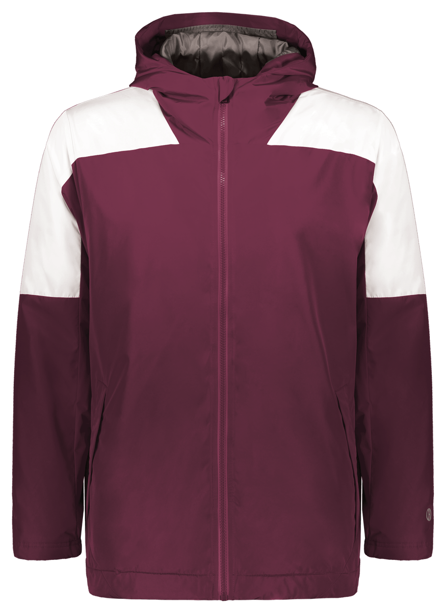 MAROON/WHITE
