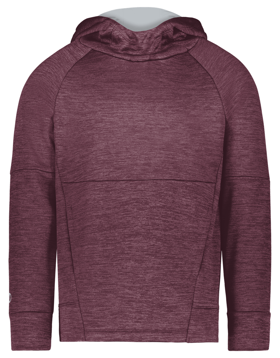 MAROON HEATHER/SILVER