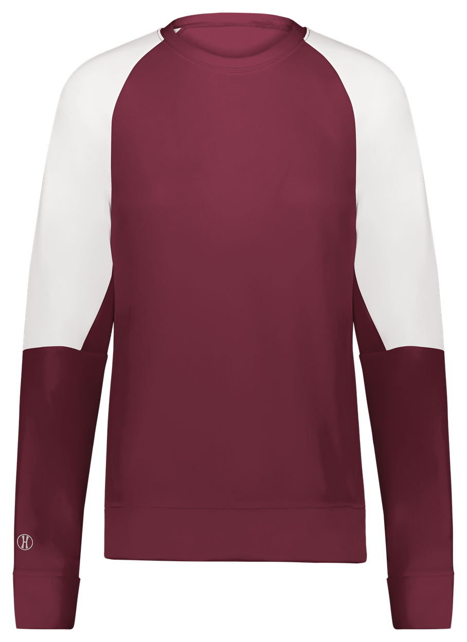 MAROON/WHITE