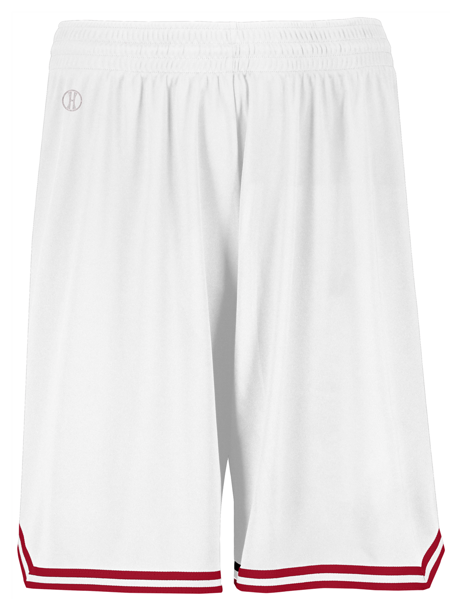 WHITE/SCARLET