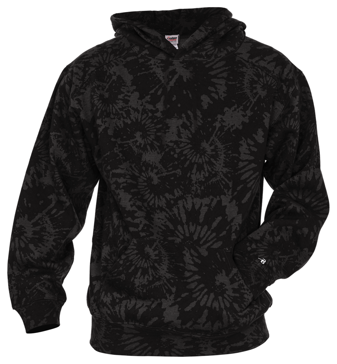 BLACK VINTAGE TIE-DYE (BA)