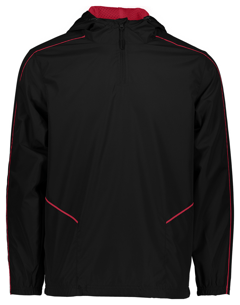 BLACK/SCARLET