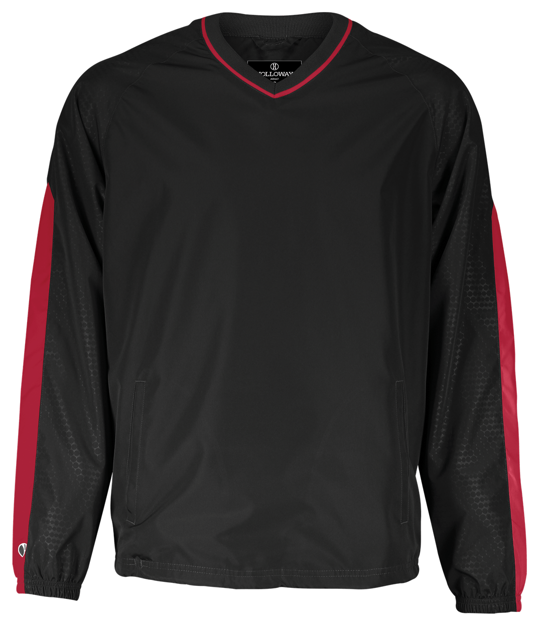 BLACK/SCARLET