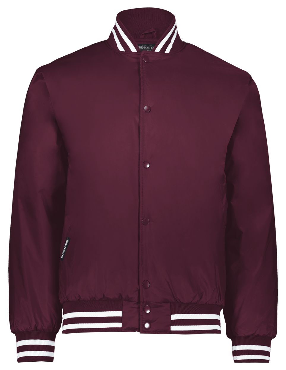 MAROON/WHITE