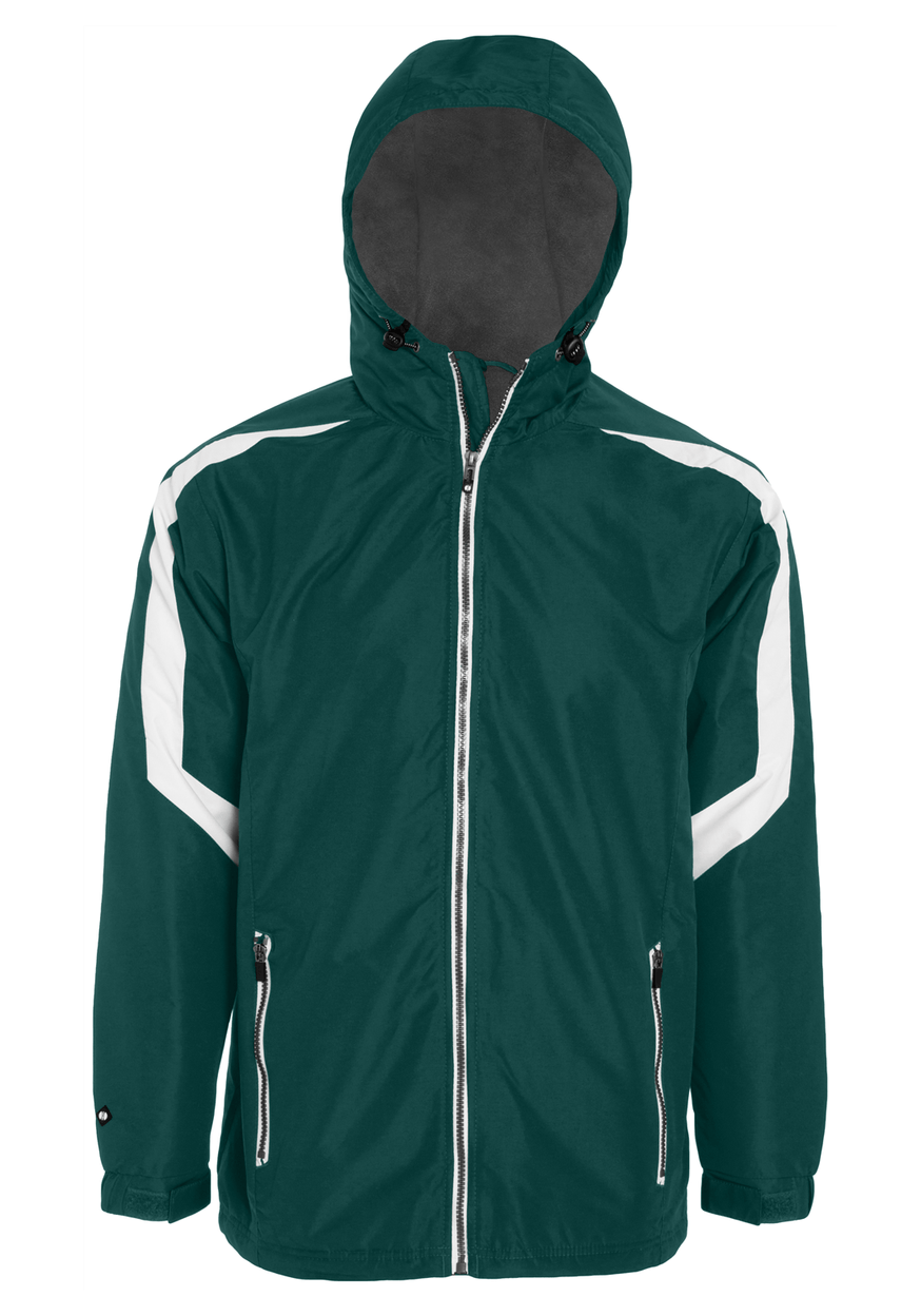 DARK GREEN/WHITE