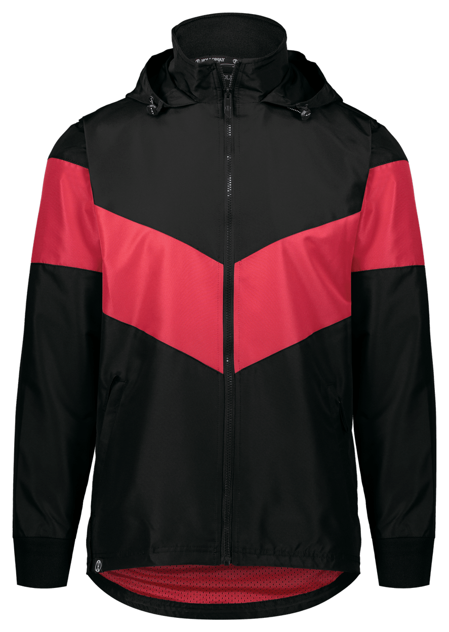 BLACK/SCARLET