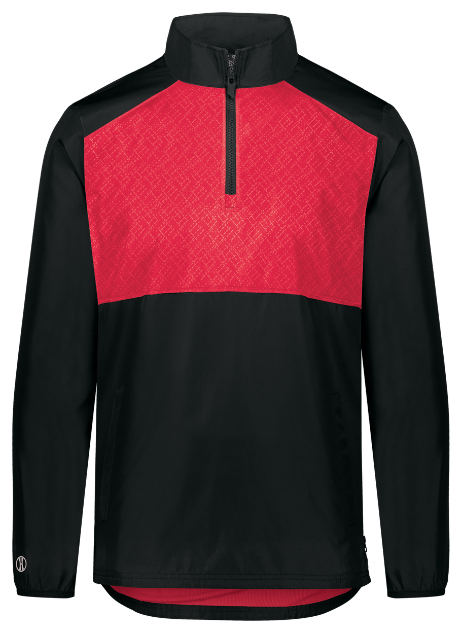 BLACK/SCARLET