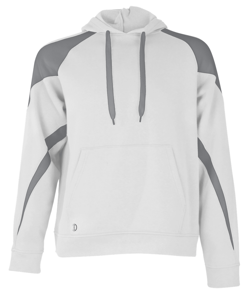 WHITE/CHARCOAL HEATHER