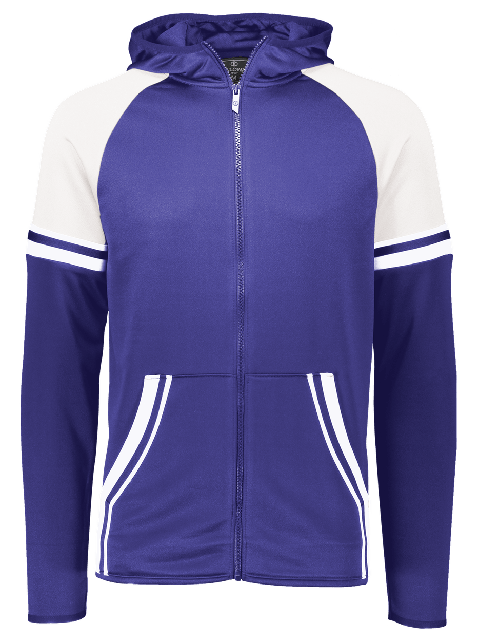 PURPLE/WHITE