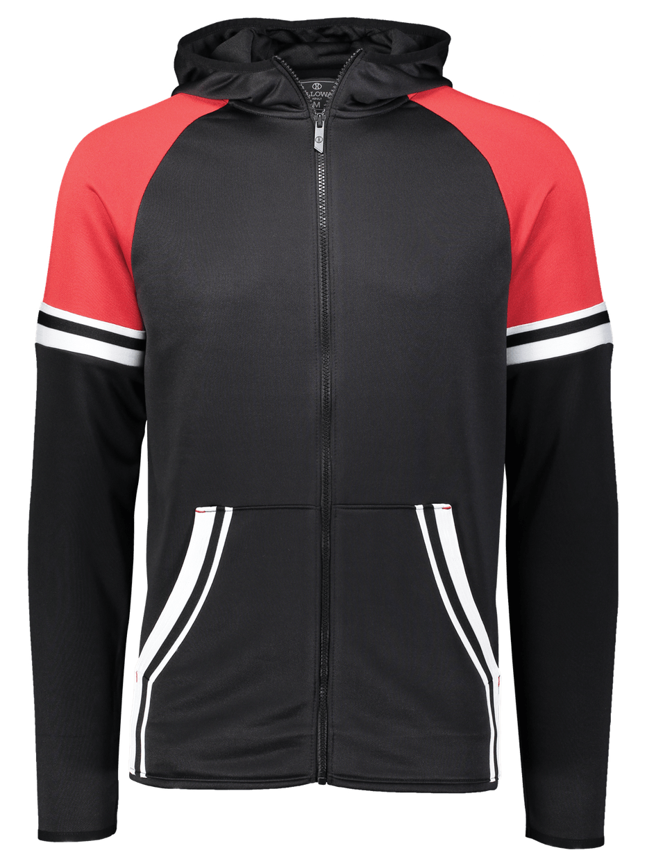 BLACK/SCARLET
