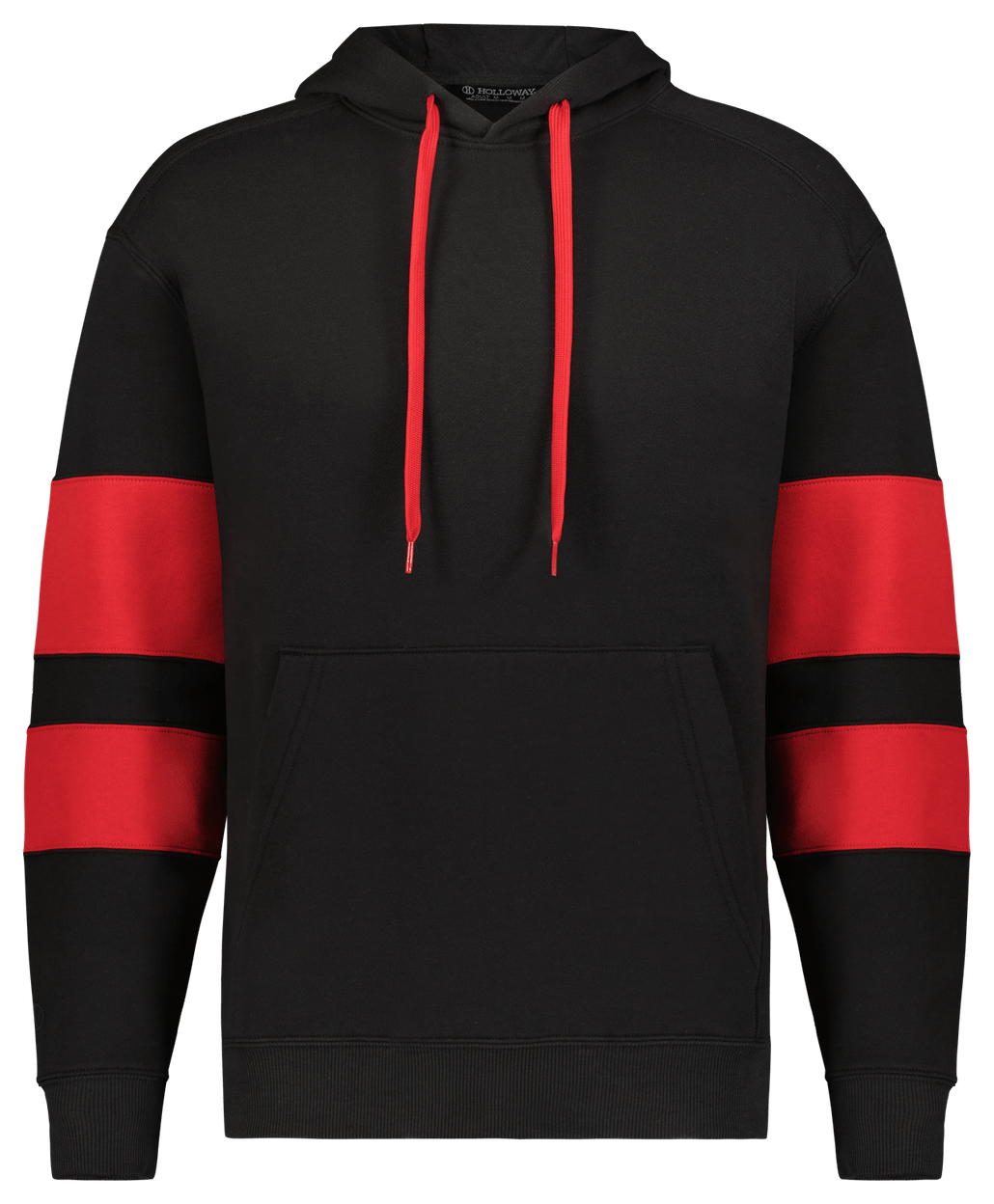 BLACK/SCARLET