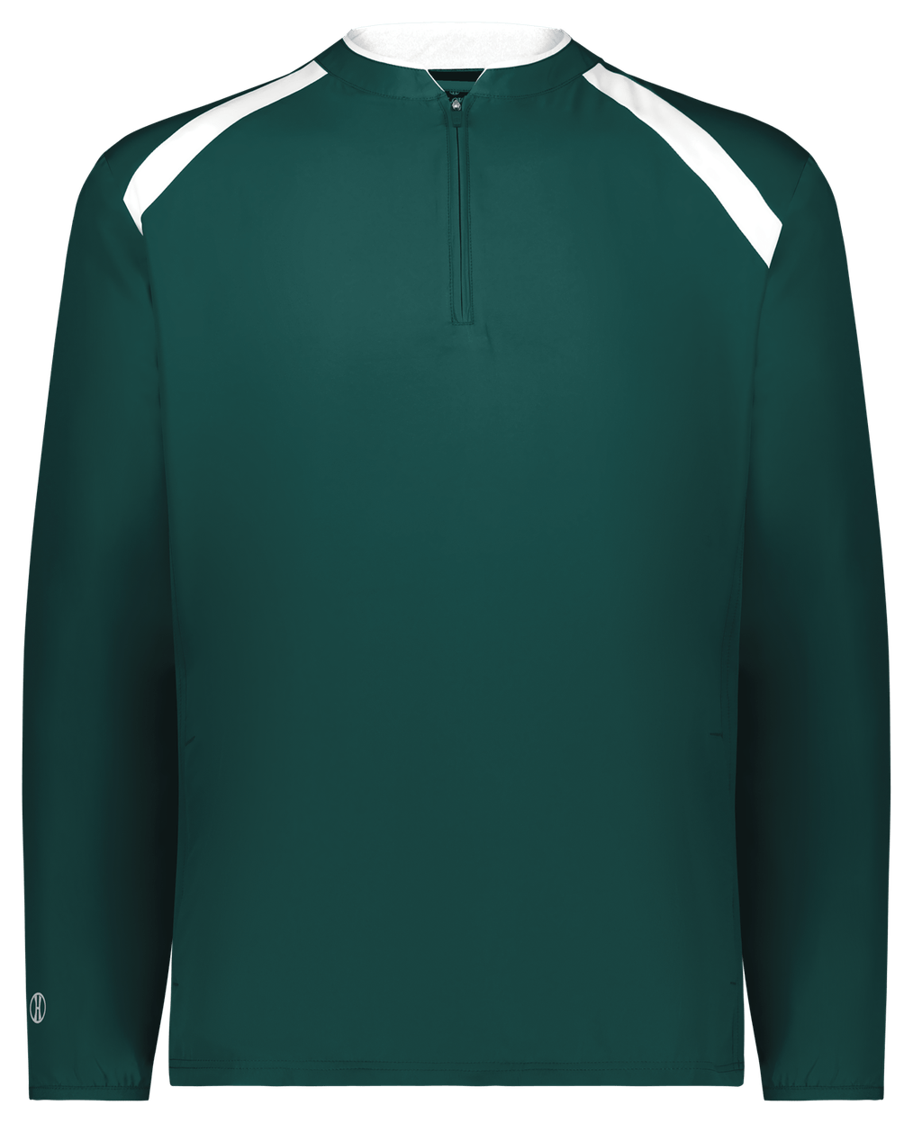 DARK GREEN/WHITE